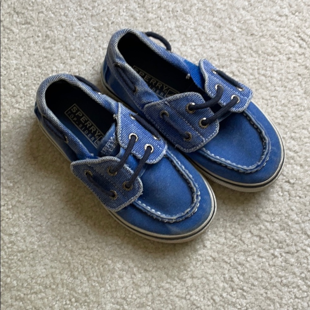 Boys Sperry Top Siders size 9